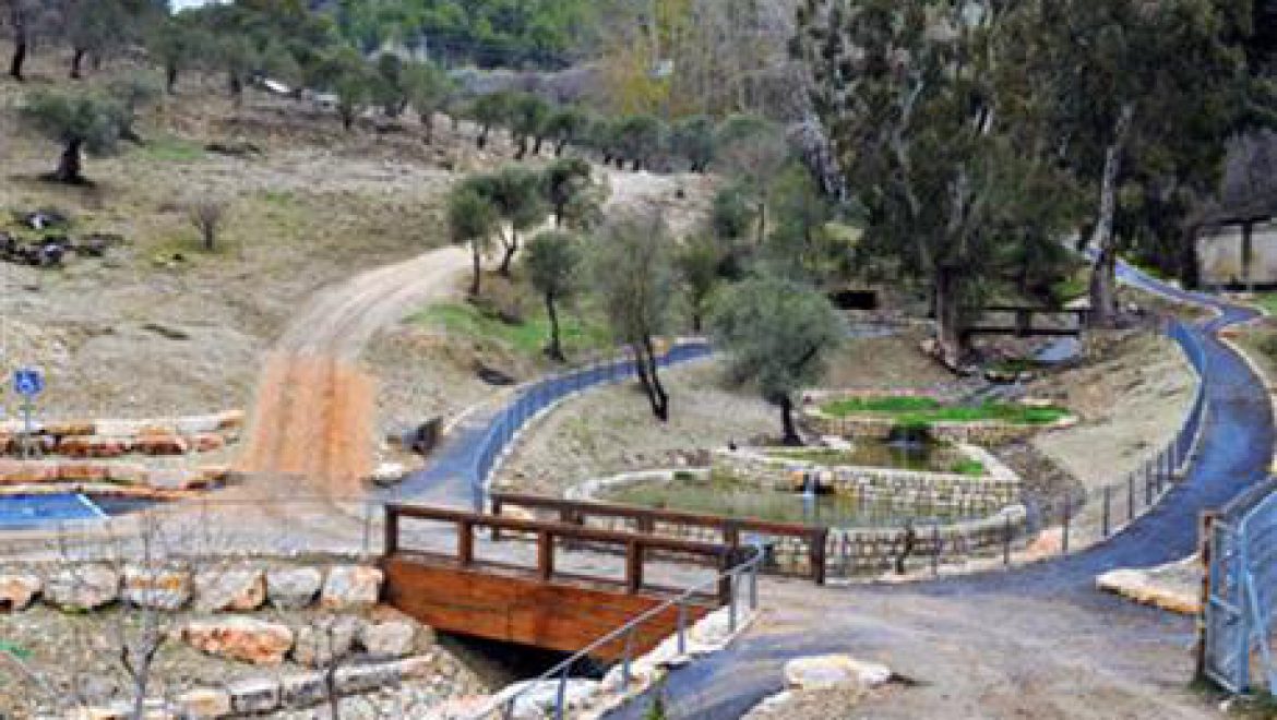 KKL-JNF Restores Tzfat’s Blue Valley Park