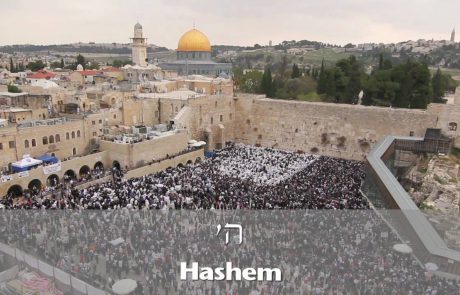 The Priestly Blessing at the Western Wall