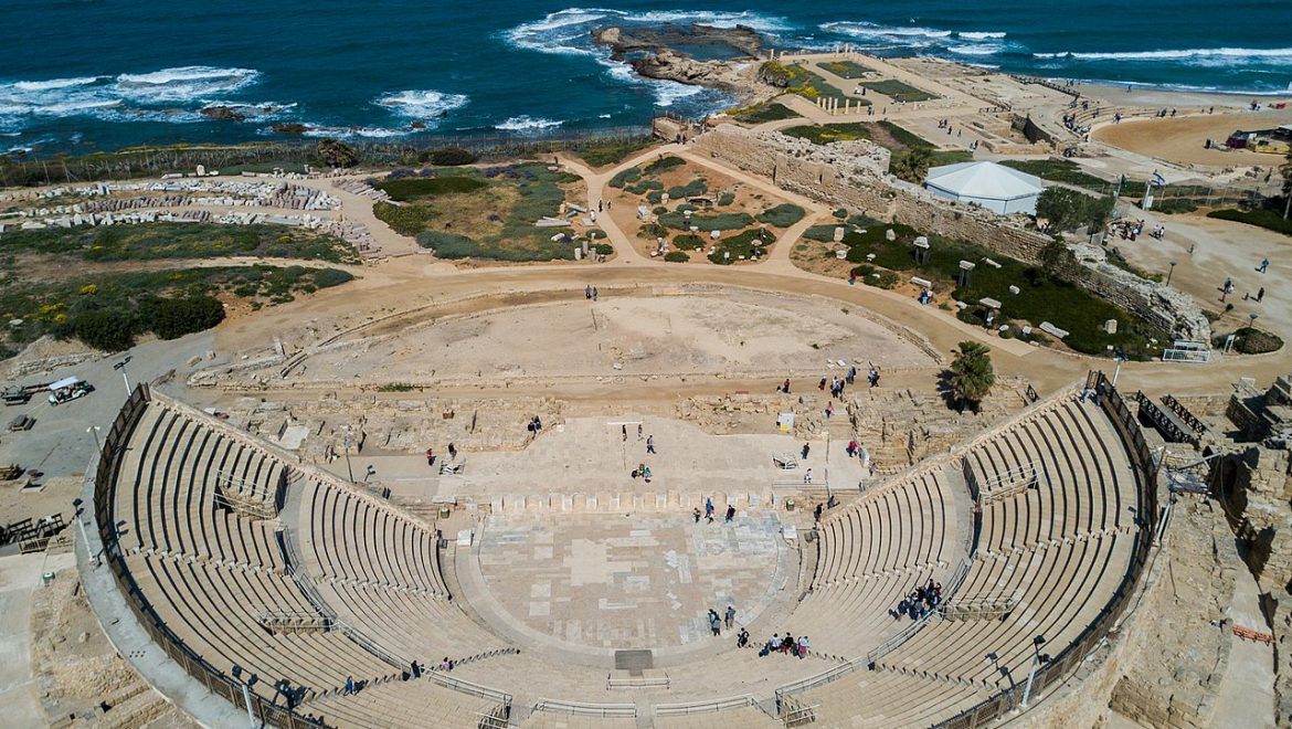 Ancient Amphitheater Rocks as Shalit Returns Home